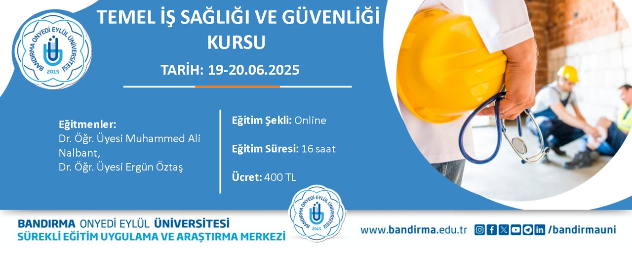 Temel İş Sağlığı ve Güvenliği