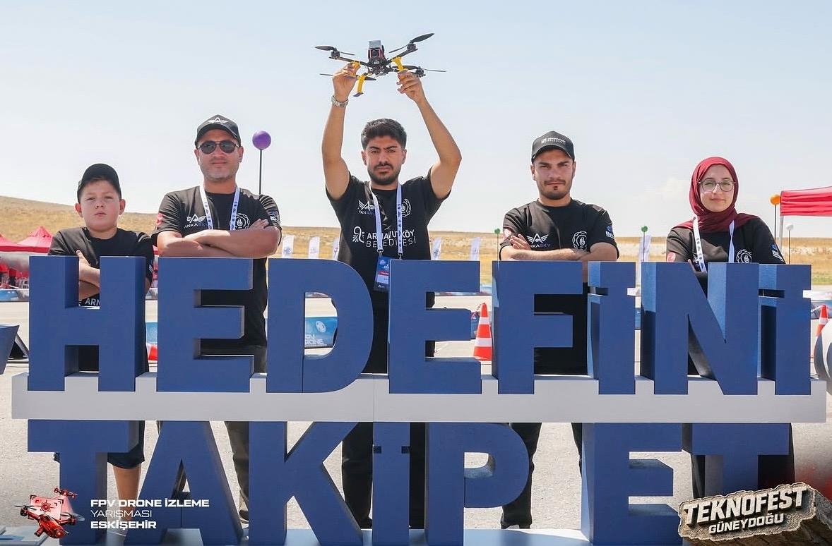 Ankasky takımımız FPV Drone İzleme Yarışması finalinde